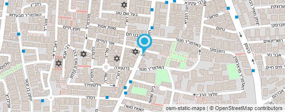 מפת הגעה אל ד"ר שוחט יצחק