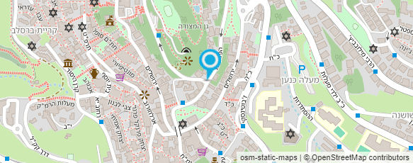 מפת הגעה אל בית כנסת פקודת אלעזר