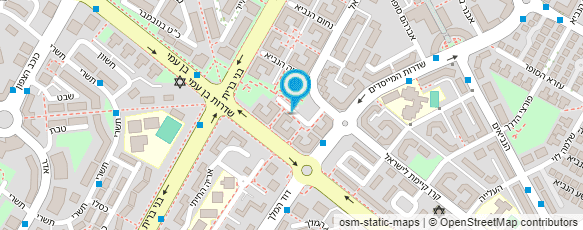 מפת הגעה אל מגן וחרב אזעקות