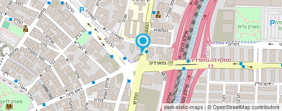 מפת הגעה אל דפוס לינו