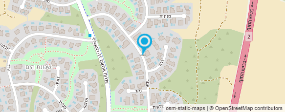 מפת הגעה אל ד"ר טרזי אייל