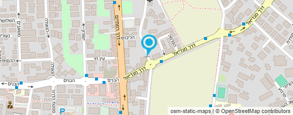 מפת הגעה אל גן מעון במבי