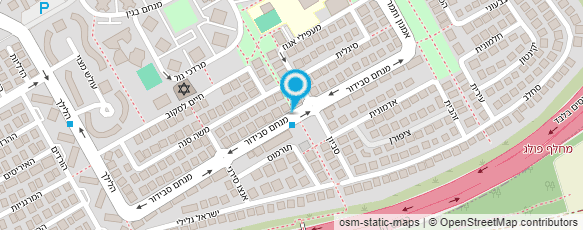 מפת הגעה אל רפי לגזיאל ריצוף