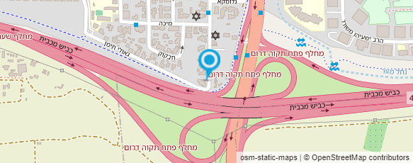 מפת הגעה אל אבנר מחיצות