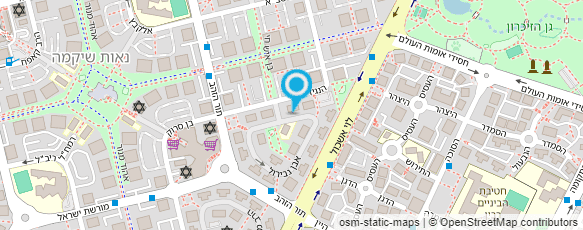 מפת הגעה אל מצנח רחיפה ישראל