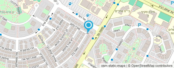 מפת הגעה אל יוסי שחר מחיצות גבס ותקרות אקוסטיות בע"מ