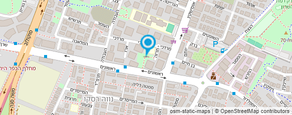 מפת הגעה אל מילצקי רחל-לזר