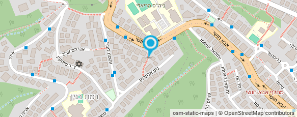 מפת הגעה אל לבנסון ג'יג'י