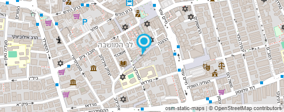 מפת הגעה אל הסתדרות המורים