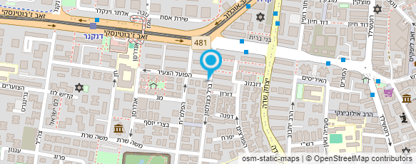 מפת הגעה אל "סופר זול"