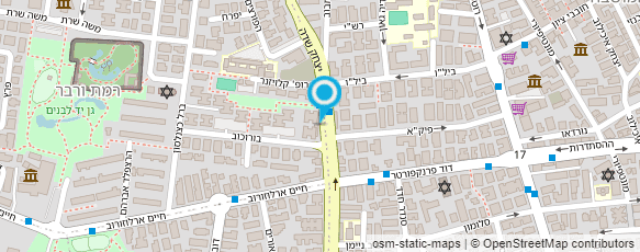 מפת הגעה אל מעון נעמ"ת - יצחק שדה