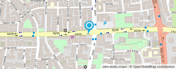 מפת הגעה אל ד"ר בן ארויה יהודה