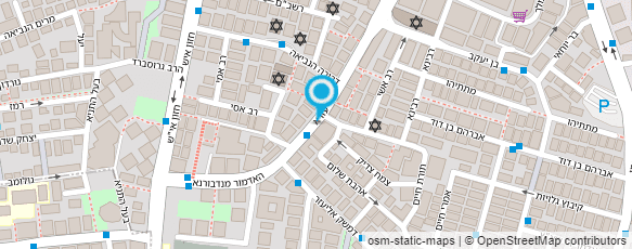 מפת הגעה אל מוסדות ויז'ניץ