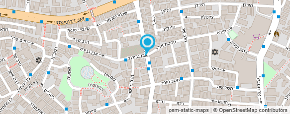 מפת הגעה אל מכולת שמשון