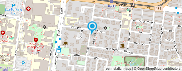 מפת הגעה אל מינימרקט פנחס