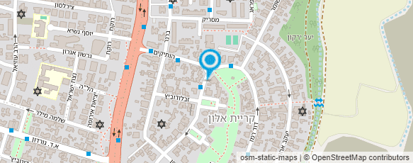 מפת הגעה אל מינימרקט מנצור