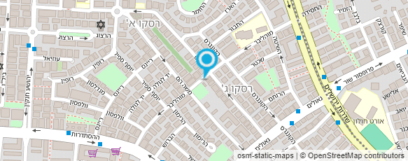 מפת הגעה אל מכולת גבריאל