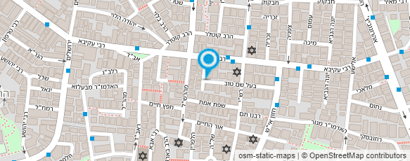 מפת הגעה אל ד"ר גרובר אריה