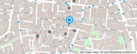 מפת הגעה אל מכולת רוט