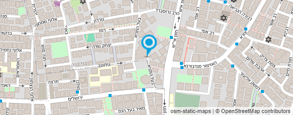 מפת הגעה אל מרכז יום לקשיש