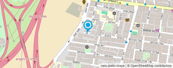 מפת הגעה אל קייקוב אהרון