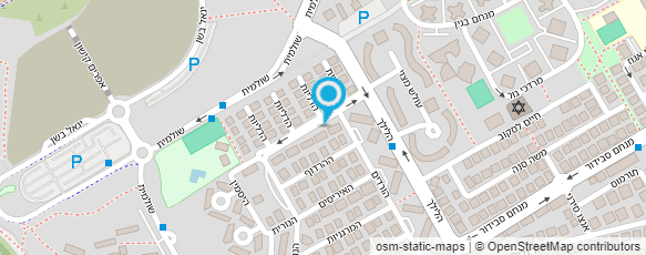 מפת הגעה אל בן- חור נירה