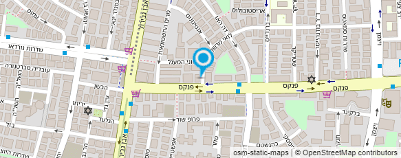 מפת הגעה אל אביב בר -אסטרולוג ונומרולוג