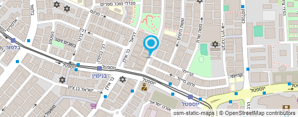 מפת הגעה אל גן עופרים