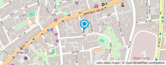 מפת הגעה אל אברהם אורלובסקי - אליעזר שחר