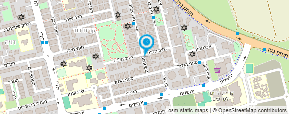 מפת הגעה אל פרופ' בן חור הרצל מפת הגעה אל פרופ' בן חור הרצל