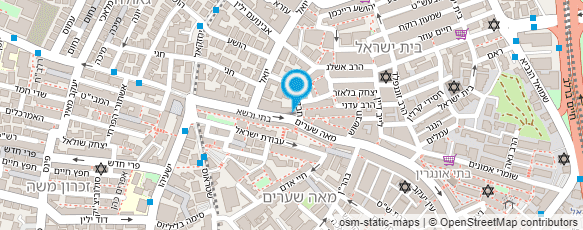 מפת הגעה אל כפתור ופרח