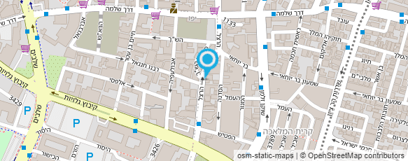 מפת הגעה אל בטנות דבק-פלזליין