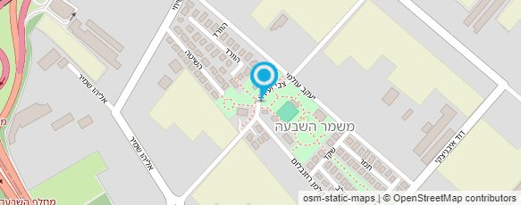 מפת הגעה אל דואר ישראל