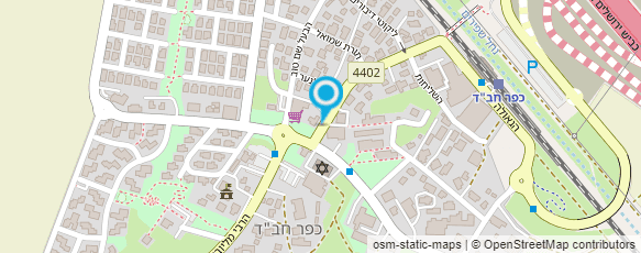 מפת הגעה אל דואר ישראל