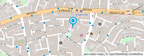 מפת הגעה אל עזרה למרפא