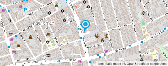 מפת הגעה אל ד"ר גינוסר גדעון