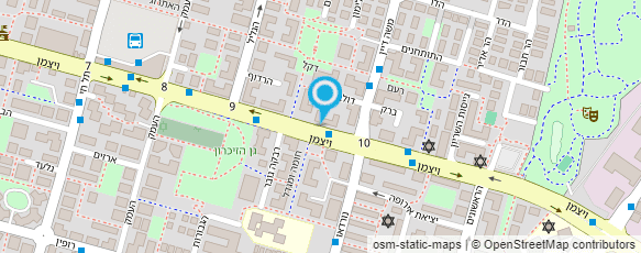 מפת הגעה אל ברגר רחל