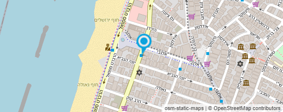 מפת הגעה אל הירקון 48 אכסניות בע"מ