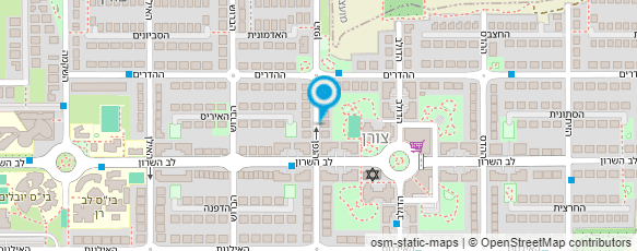 מפת הגעה אל לבדינסקי שושנה