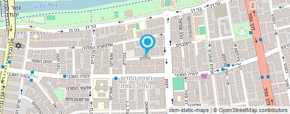 מפת הגעה אל אוריאל-קלר נעמי