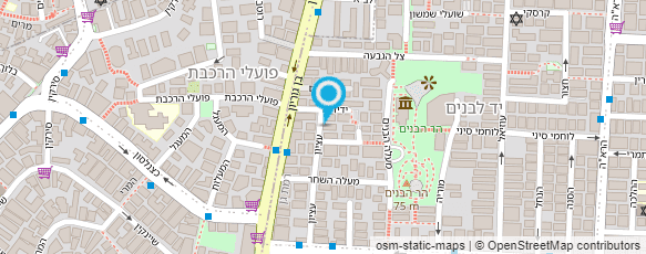 מפת הגעה אל ד"ר ג'רי ארונוב