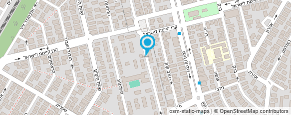 מפת הגעה אל שקד-שנקמן אורית