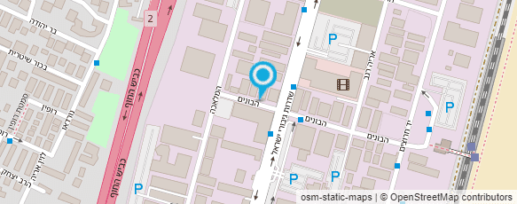 מפת הגעה אל ק.מ. מרום הנדסה וייזום בע"מ