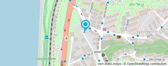 מפת הגעה אל דובי כהן - מורה לנהיגה בחיפה