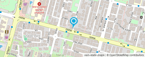 מפת הגעה אל מרכז רפואי וטרינרי אילן