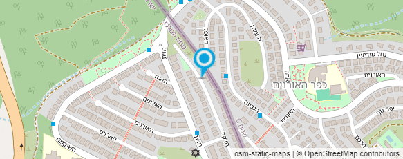 מפת הגעה אל אכסדרה תפאורות