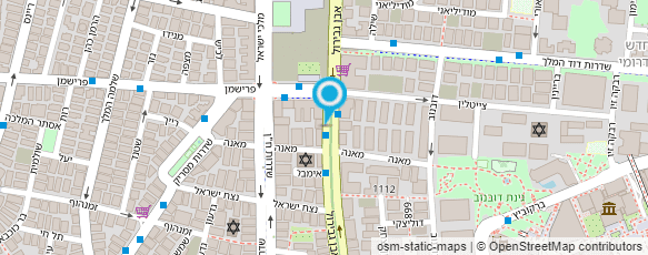 מפת הגעה אל גלידריה סיציליאנית