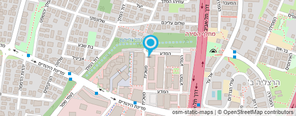 מפת הגעה אל קאריל שיווק בינלאומי בע"מ