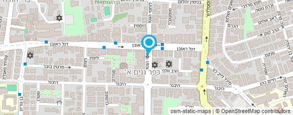 מפת הגעה אל ברנשטיין אשר