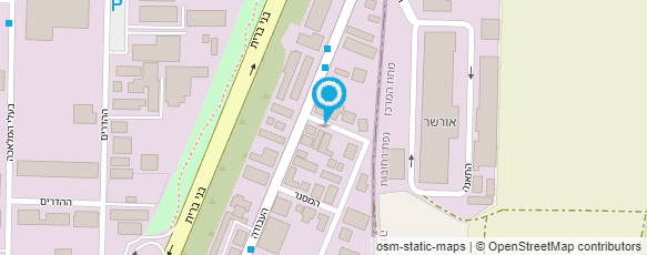 מפת הגעה אל מוסך נועם קאר - לנד